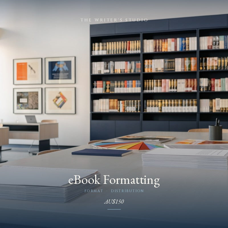 The Writer's Studio — eBook Formatting